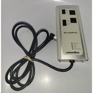 PANAMAX MIP-15LT 2 OUTLETS TELCO/LAN SURGE PROTECTOR - Works!